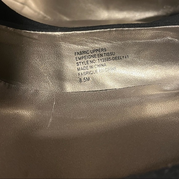 Alia black suede heels. NWOB - Picture 4 of 4